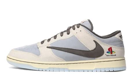 nike dunk low travis scott x playstation replica|travis scott playstation dunks reps.